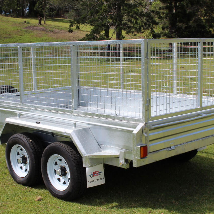 Hydraulic 10×6 Galvanised Tipping Trailer