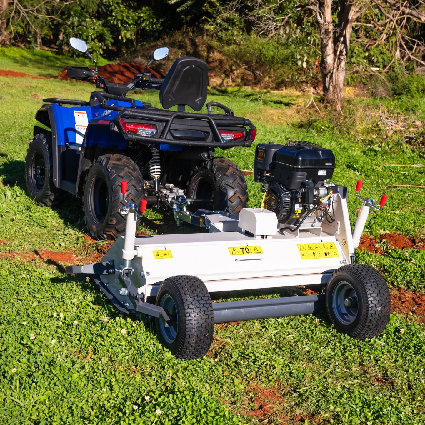 Heavy-Duty ATV Mulching Mower – 13.5HP Briggs & Stratton Engine