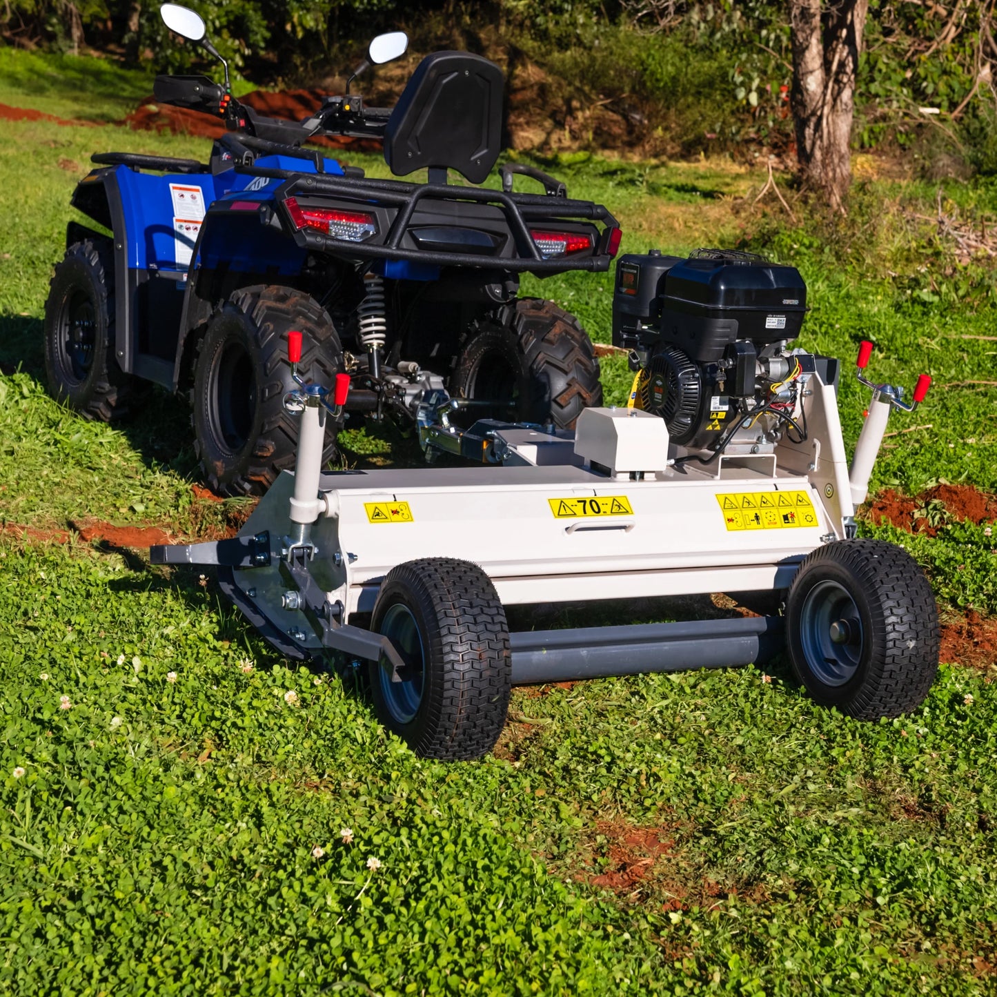 Heavy-Duty ATV Mulching Mower – 13.5HP Briggs & Stratton Engine