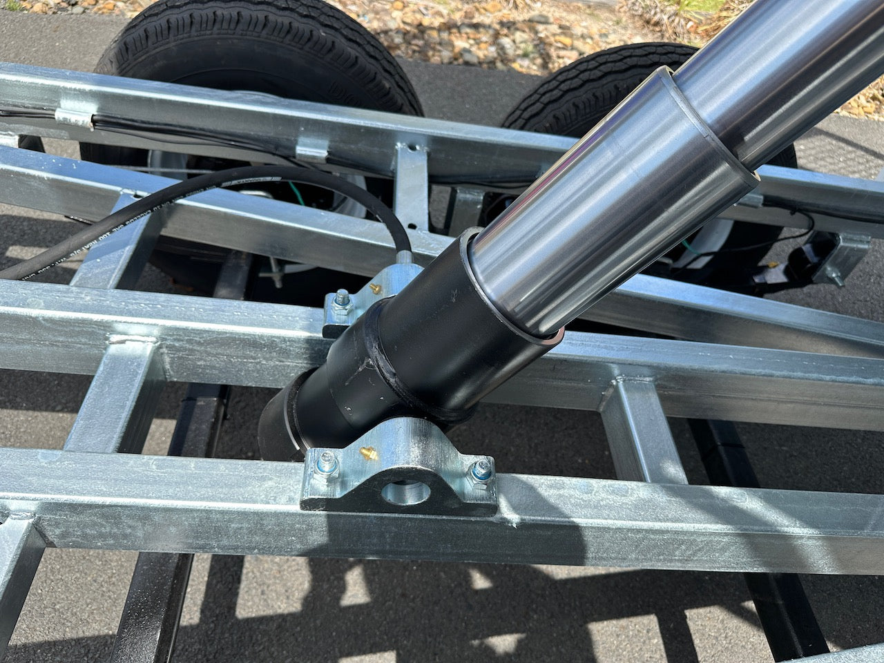 Ozzi Trailers 10×6 Flat Top Hydraulic Tipper