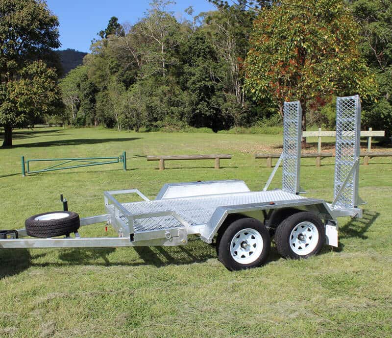 8×5 Dual Axle Galvanised Box Trailer