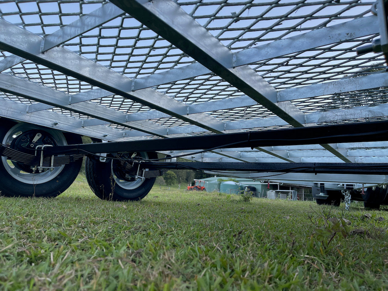 Ozzi Trailers 12x6 Tilting Plant Trailer