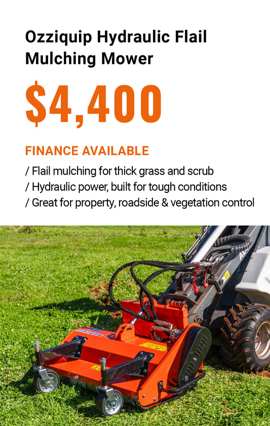 Ozziquip Hydraulic Flail Mulching Mower