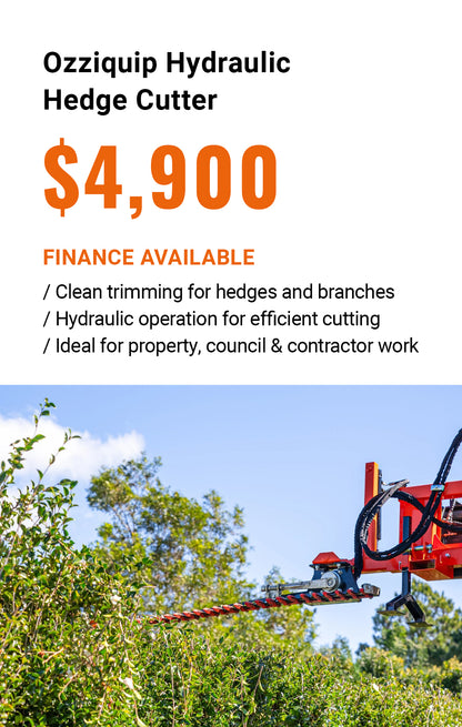 Ozziquip Hydraulic Hedge Cutter