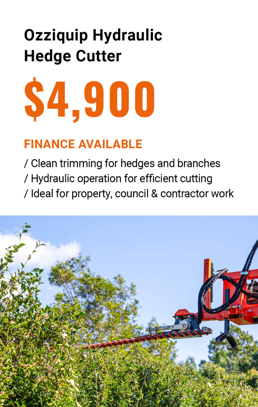 Ozziquip Hydraulic Hedge Cutter