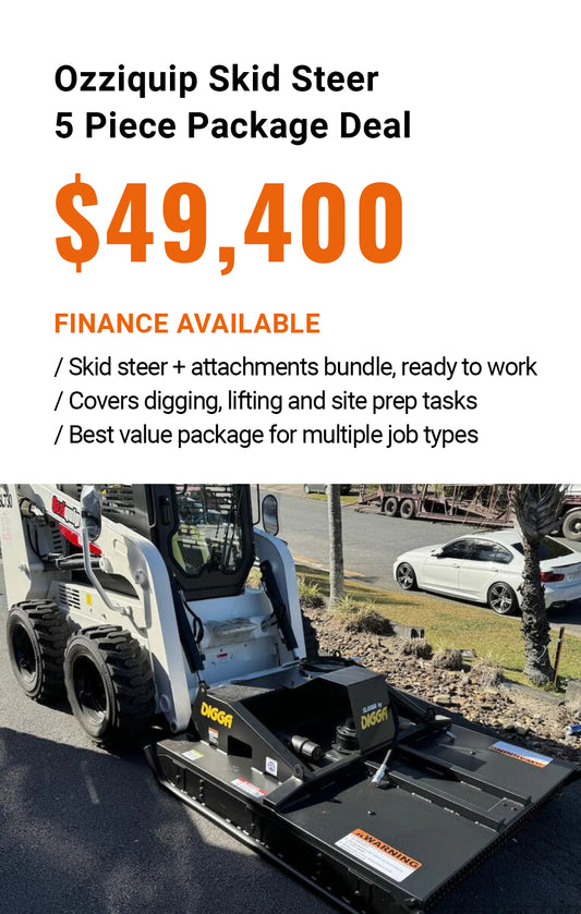 Ozziquip Skid Steer 5 Piece Package Deal
