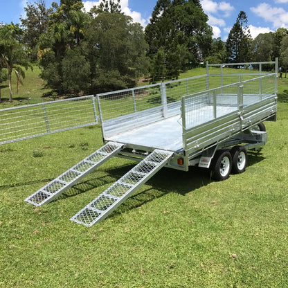 Ozzi Trailers 14x7 Flat Top Trailer - Hydraulic Tipper