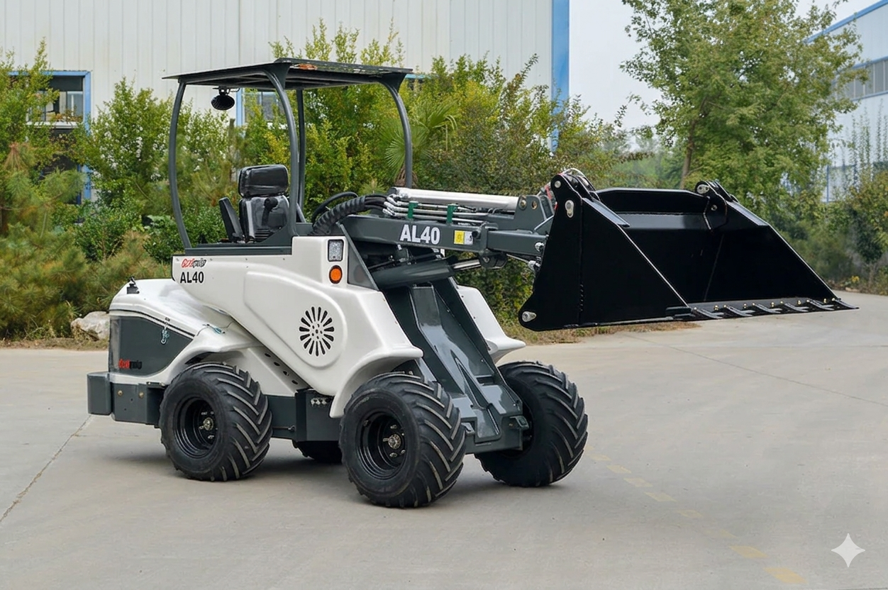 Ozziquip AL40 Mini Articulated Wheel Loader