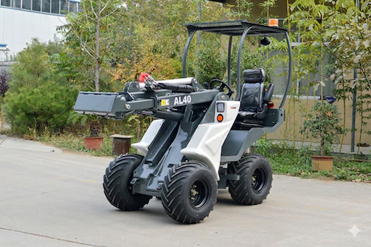Ozziquip AL40 Mini Articulated Wheel Loader