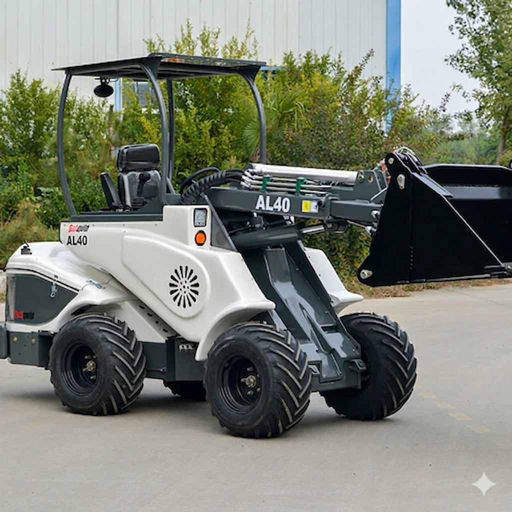 Ozziquip AL40 Mini Articulated Wheel Loader