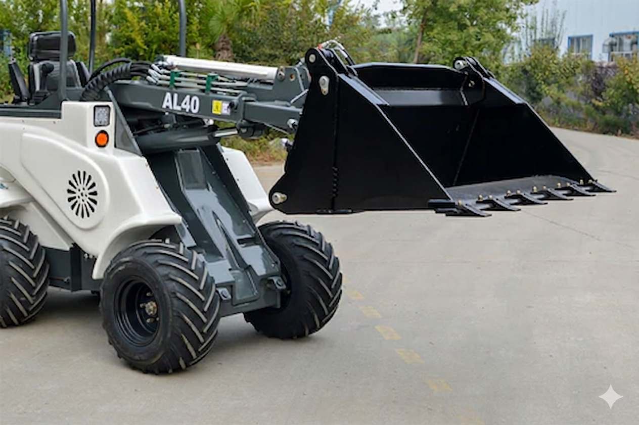 Ozziquip AL40 Mini Articulated Wheel Loader