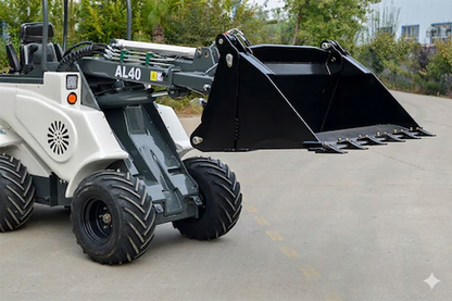 Ozziquip AL40 Mini Articulated Wheel Loader