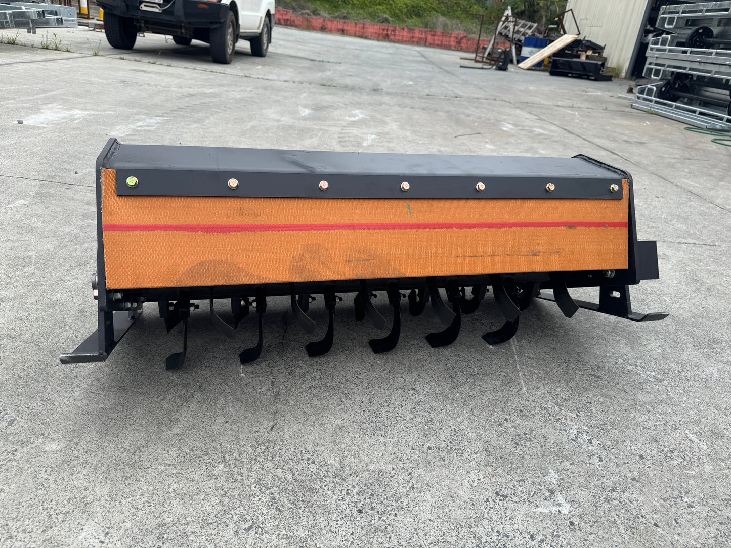Ozziquip Hydraulic Tiller for Mini Loader