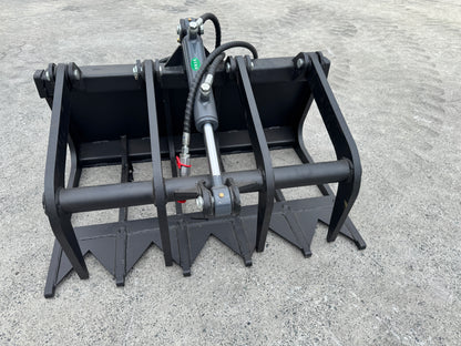 Ozziquip Hydraulic Grapple for Mini Loader