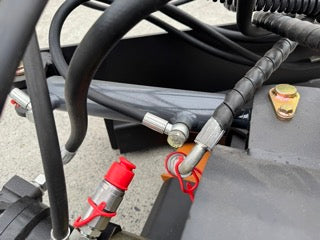 Ozziquip Hydraulic Stump Grinder for Mini Loader