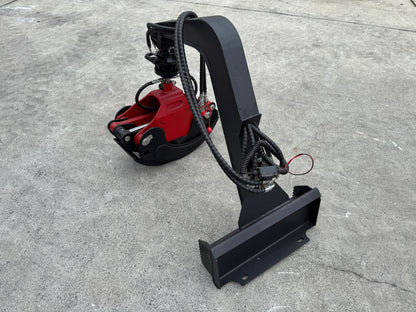 Ozziquip Rotary Grapple for Mini Loader