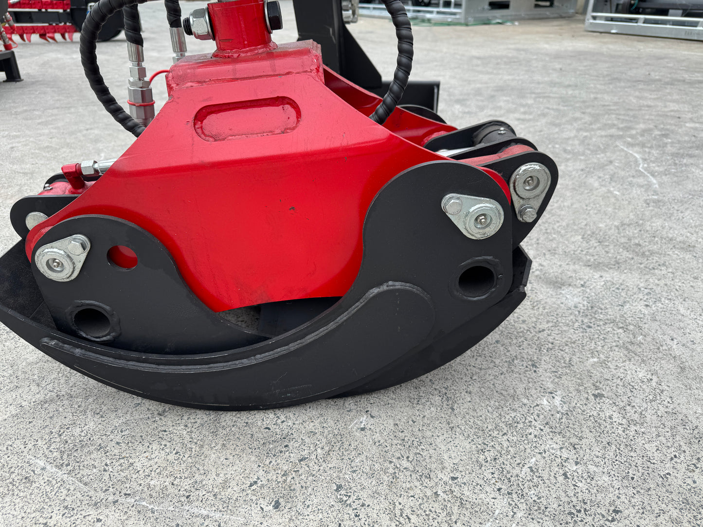 Ozziquip Rotary Grapple for Mini Loader