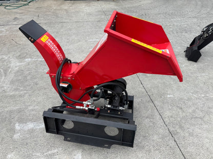 Ozziquip Hydraulic Wood Chipper for Mini Loader