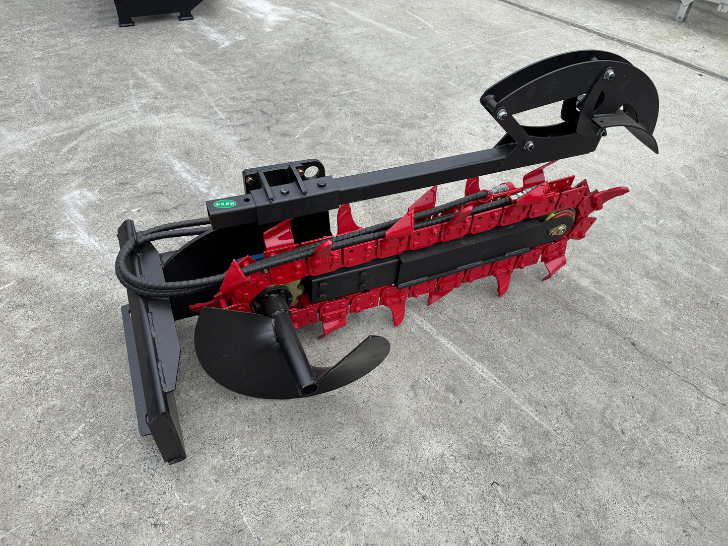 Ozziquip Hydraulic Trencher for Mini Loader