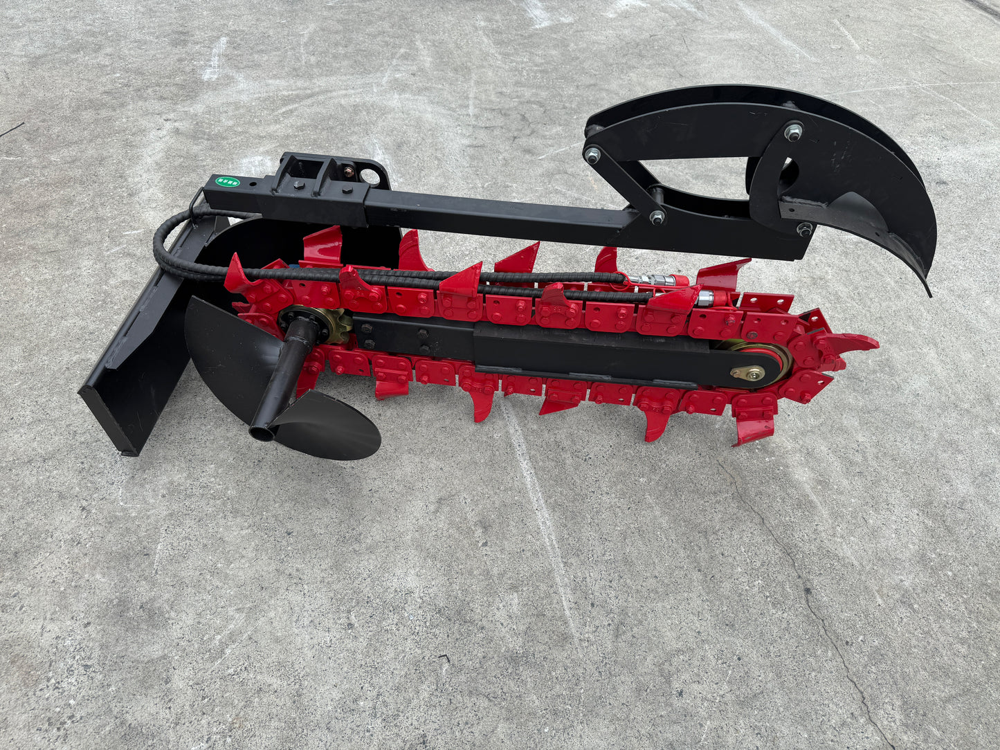 Ozziquip Hydraulic Trencher for Mini Loader