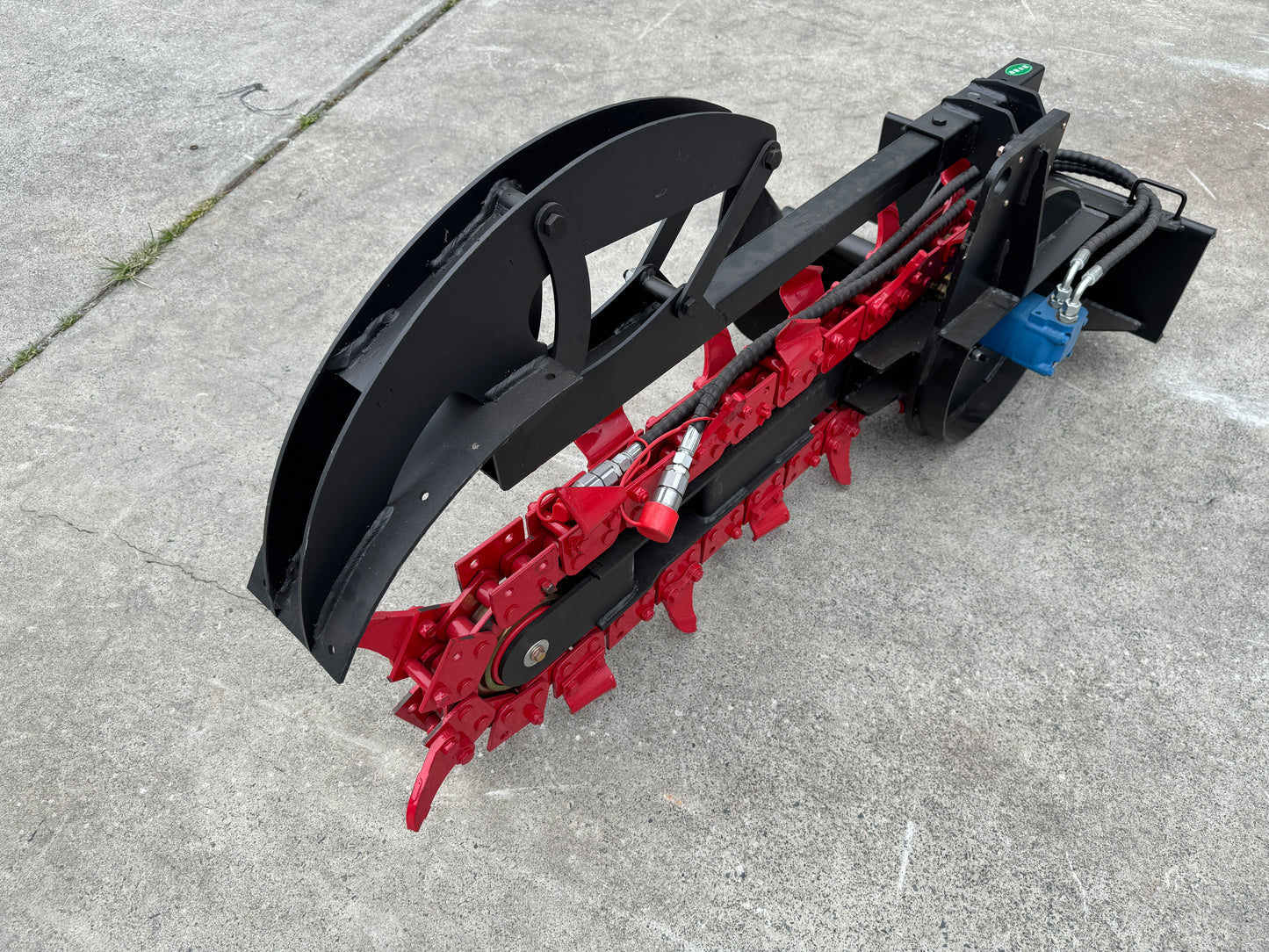 Ozziquip Hydraulic Trencher for Mini Loader