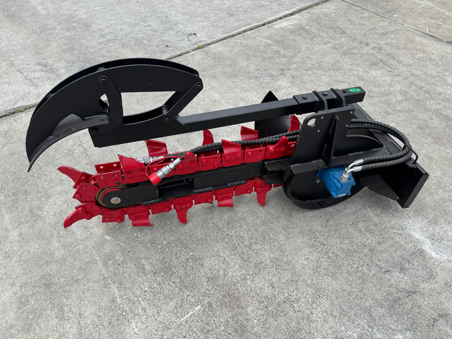Ozziquip Hydraulic Trencher for Mini Loader