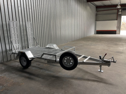 9x5 Plant Trailer Single Axle Tilting