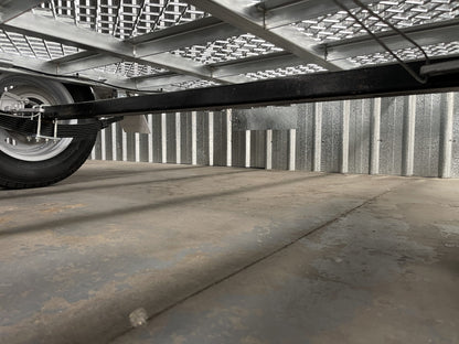 9x5 Plant Trailer Single Axle Tilting