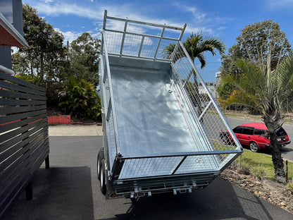 Ozzi Trailers 10×6 Flat Top Hydraulic Tipper