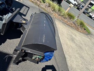 Ozziquip Hydraulic Sweeper (Broom) for Mini Loader