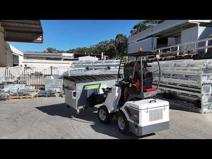 Ozziquip 22HP Mini Loader with 4in1 Bucket